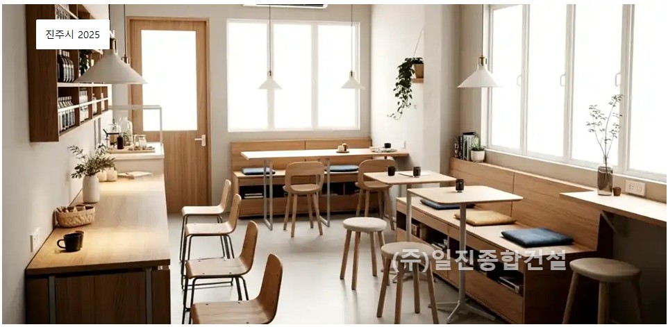 카페 인테리어 공사